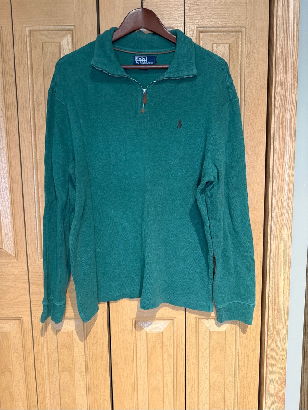 Polo by Ralph Lauren Green Quarter-Zip shirt